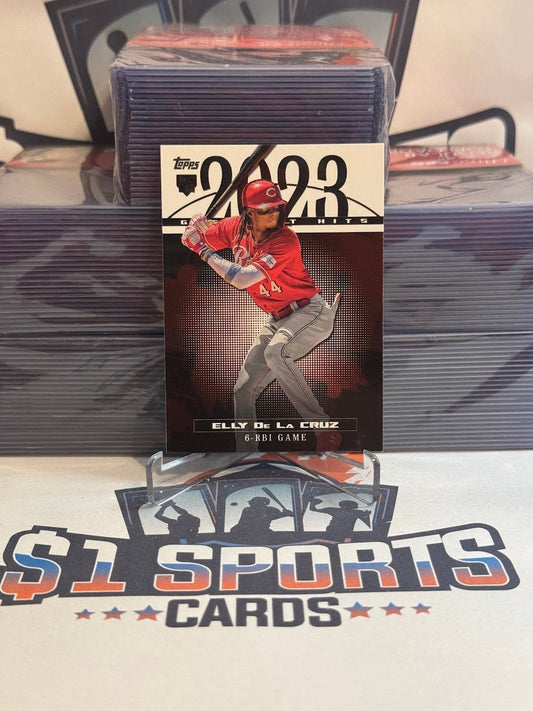 2024 Topps (Greatest Hits) Elly De La Cruz Rookie #23GH - 25