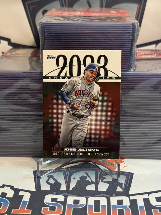 2024 Topps (Greatest Hits) Jose Altuve #23GH - 10