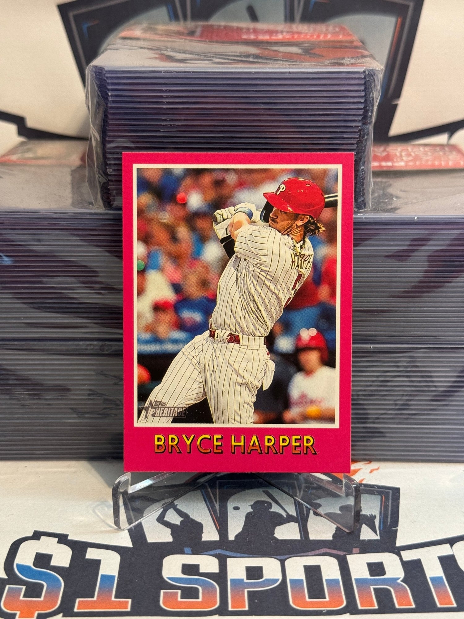 2024 Topps Heritage (1975 Baseball Sensations) Bryce Harper #75BS - 18