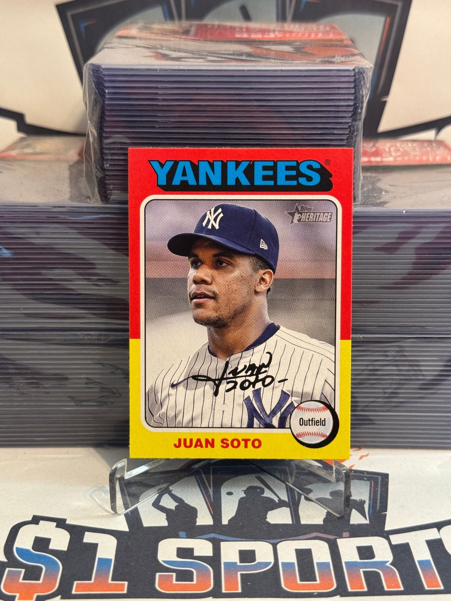 2024 Topps Heritage Juan Soto #143