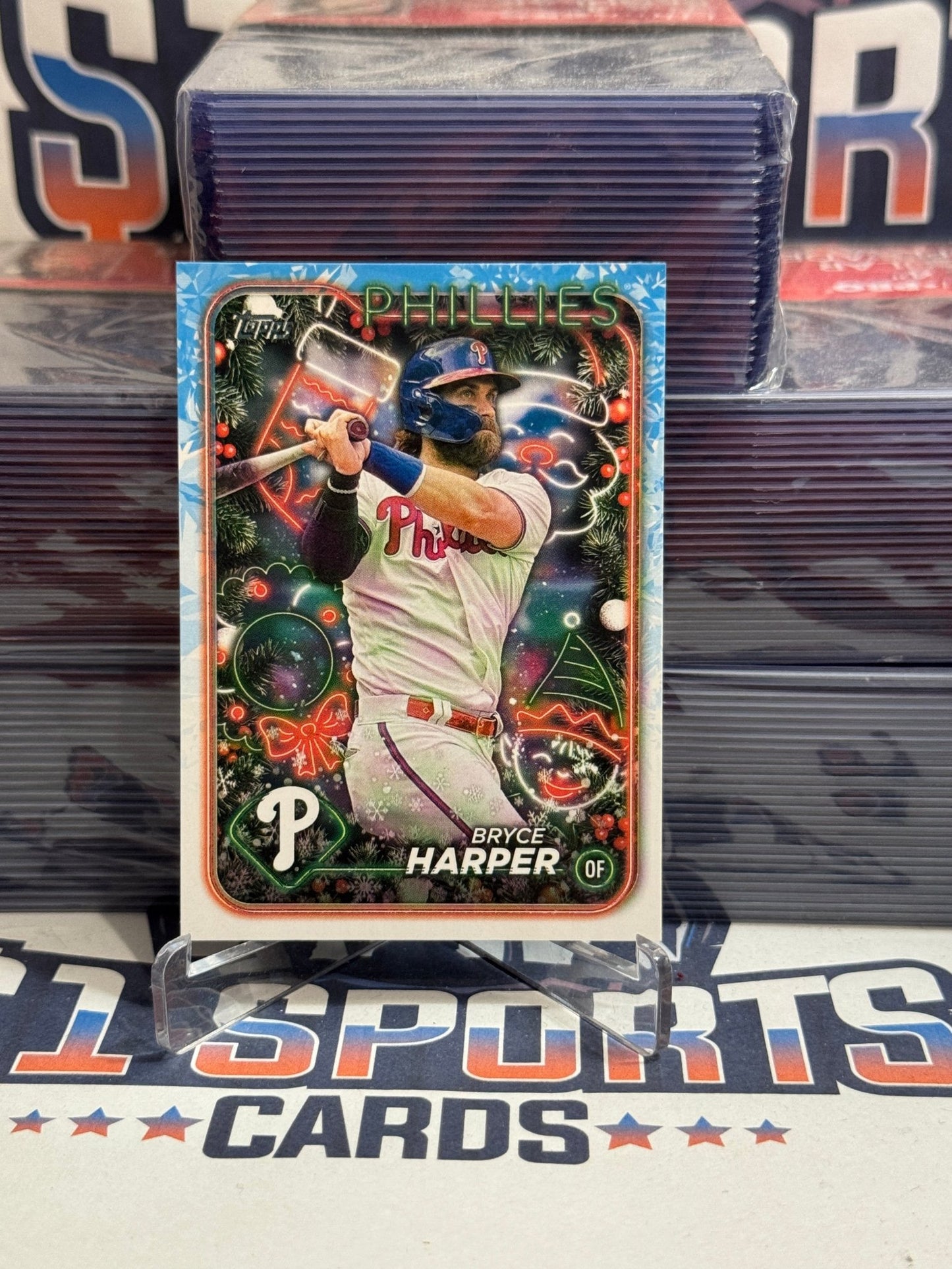 2024 Topps Holiday Bryce Harper #H179