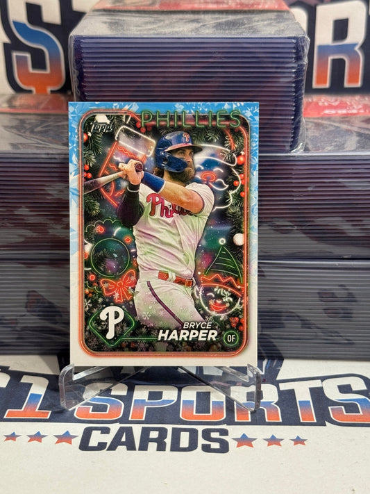 2024 Topps Holiday Bryce Harper #H179