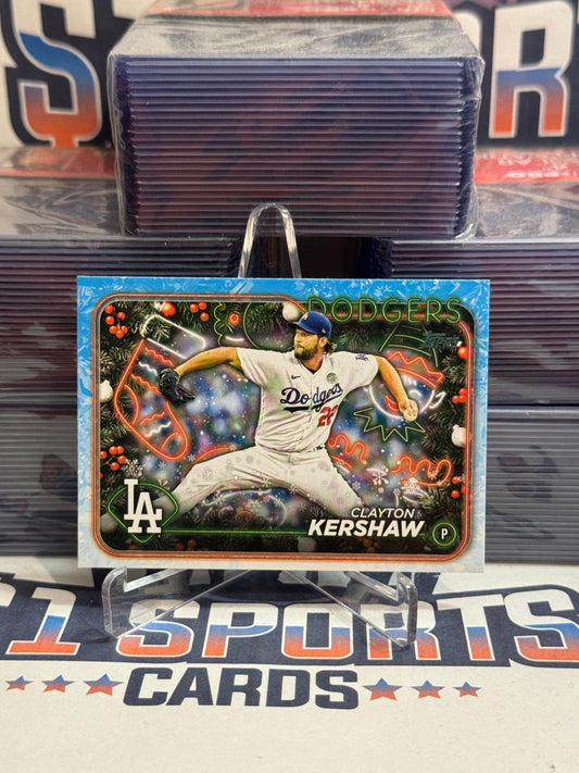 2024 Topps Holiday Clayton Kershaw #H92
