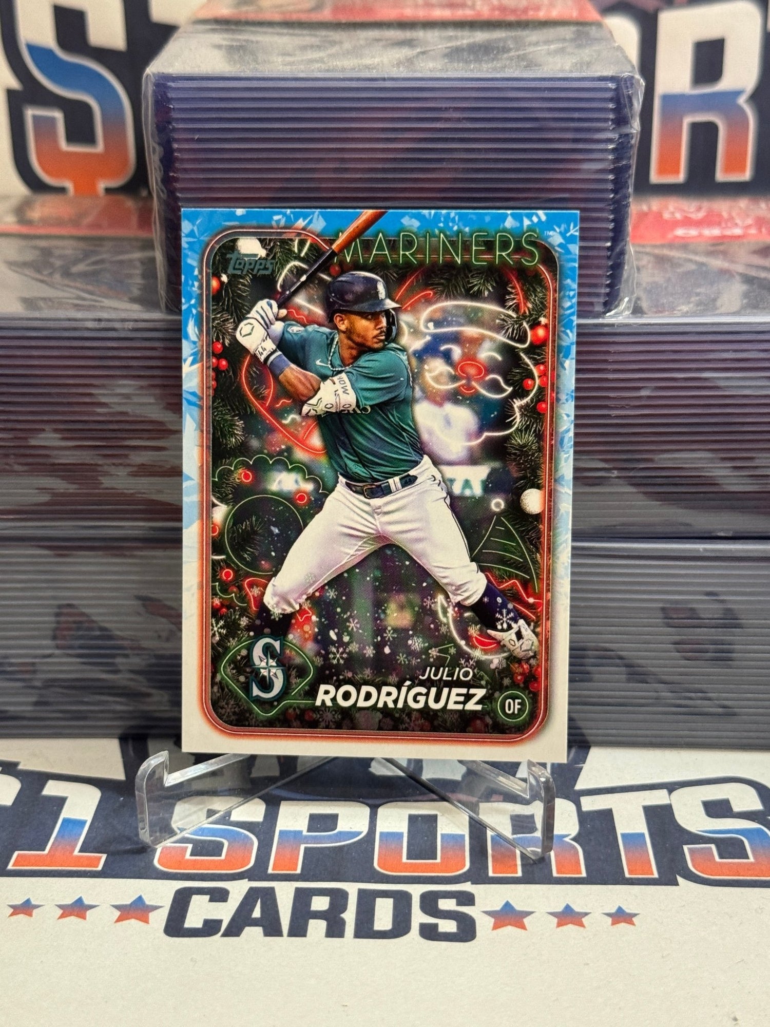 2024 Topps Holiday Julio Rodriguez #H153