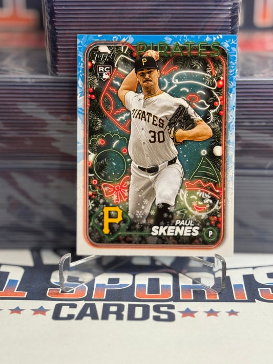 2024 Topps Holiday Paul Skeens Rookie #H165