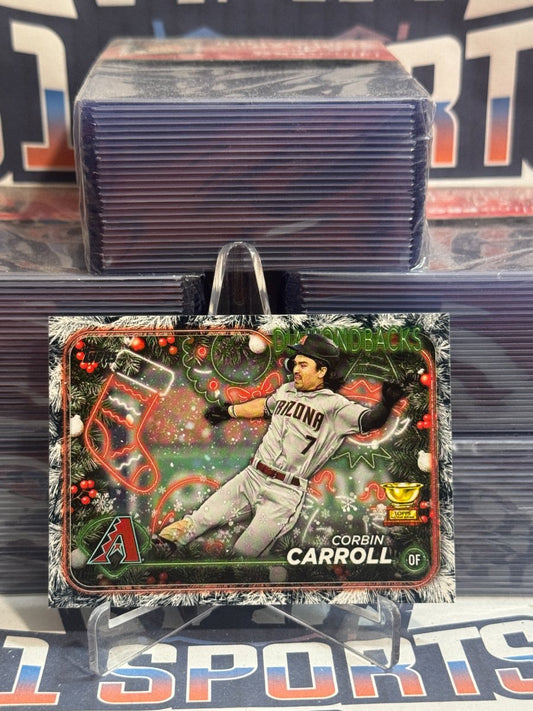 2024 Topps Holiday (Rookie Cup, Holiday Tree Variation) Corbin Carroll H42