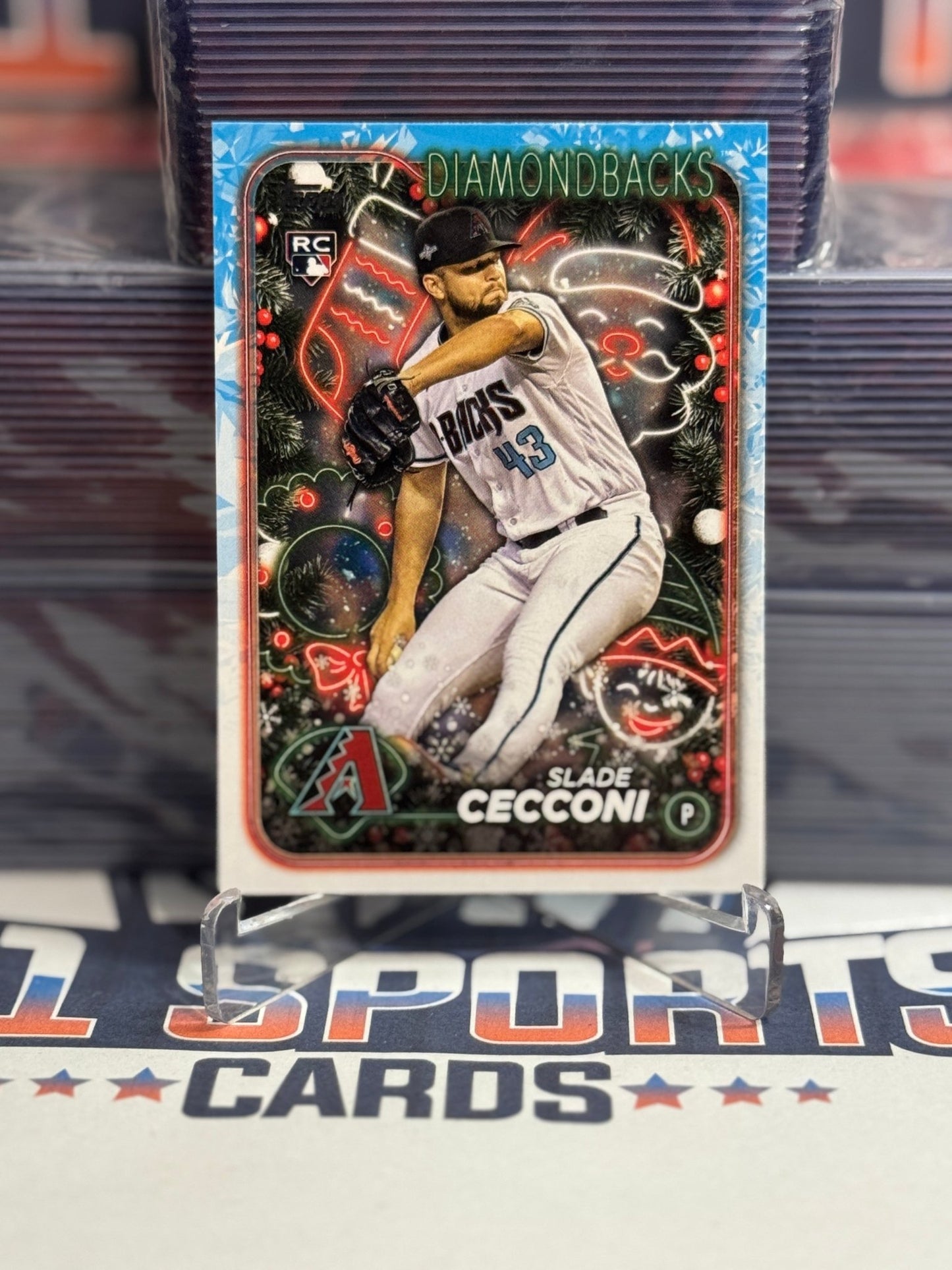 2024 Topps Holiday Slade Cecconi Rookie #H39