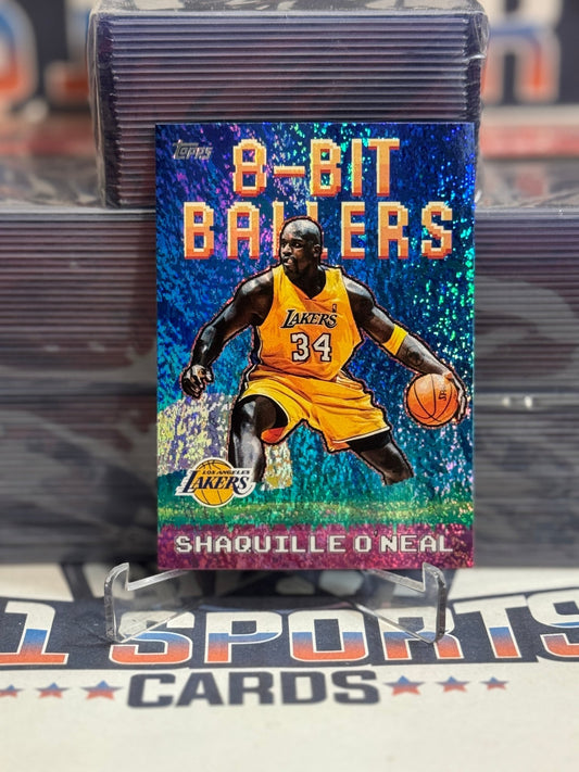 2024 Topps (Holo Foil, 8 - Bit Ballers) Shaquille O'Neal 8B - 21