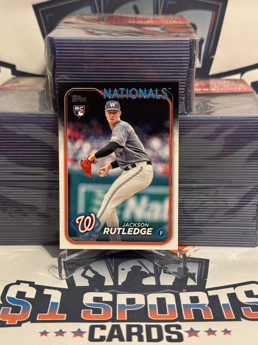 2024 Topps Jackson Rutledge Rookie #503