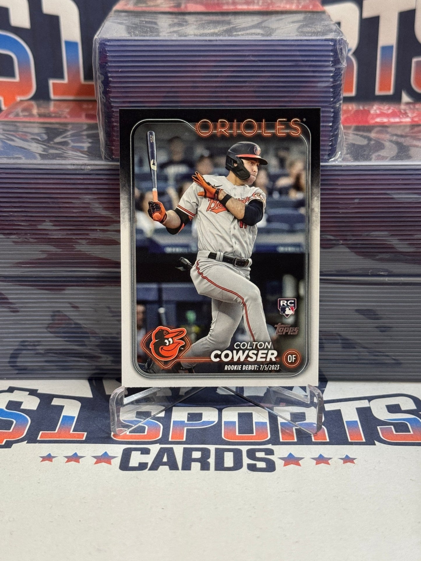 2024 Topps (MLB Debut) Colton Cowser Rookie #US72