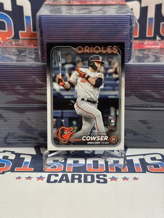 2024 Topps (MLB Debut) Colton Cowser Rookie #US72