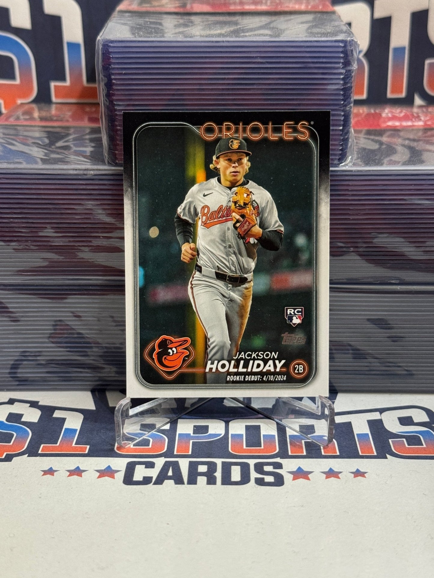 2024 Topps (MLB Debut) Jackson Holliday Rookie #US97