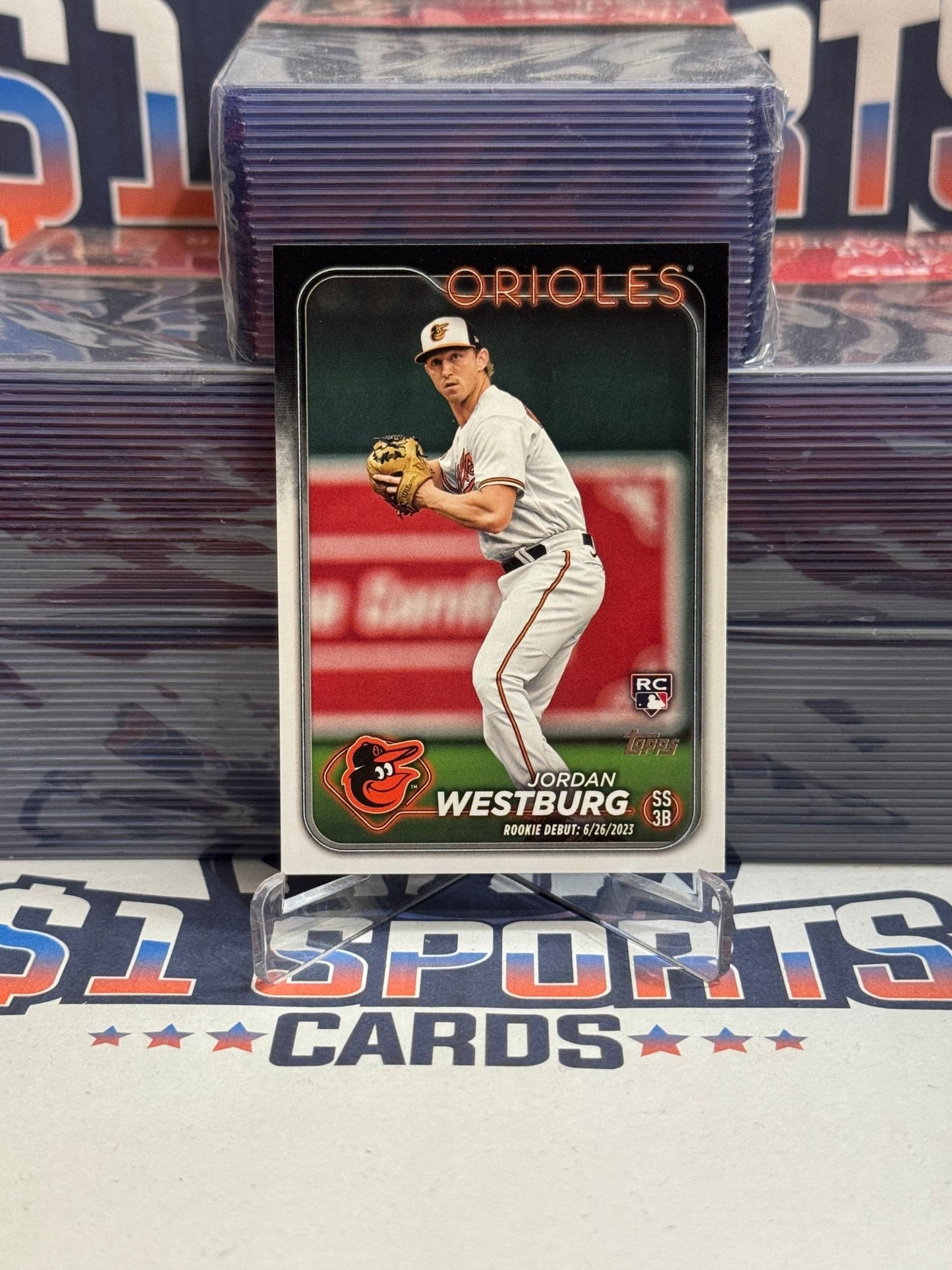 2024 Topps (MLB Debut) Jordan Westburg Rookie #US125