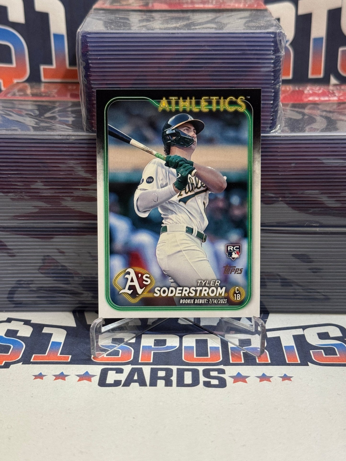 2024 Topps (MLB Debut) Tyler Soderstrom Rookie #US116