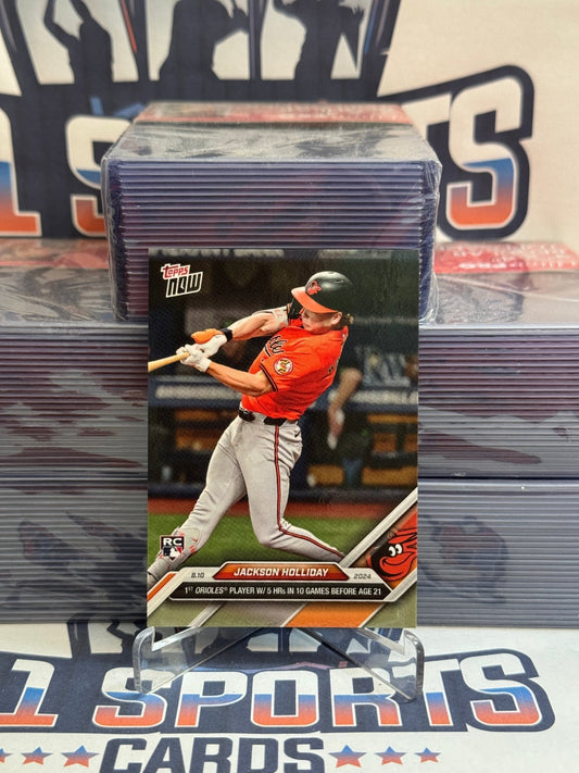 2024 Topps Now (SP /4,543) Jackson Holliday Rookie #541