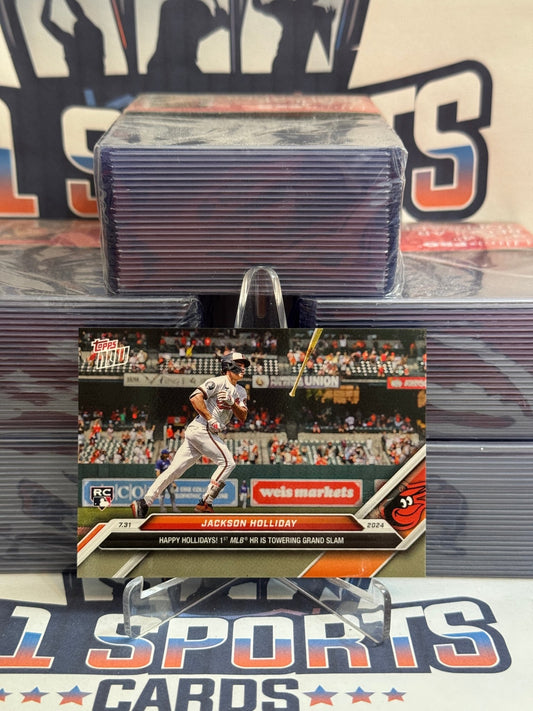2024 Topps Now (SP /53,003) Jackson Holliday Rookie #498