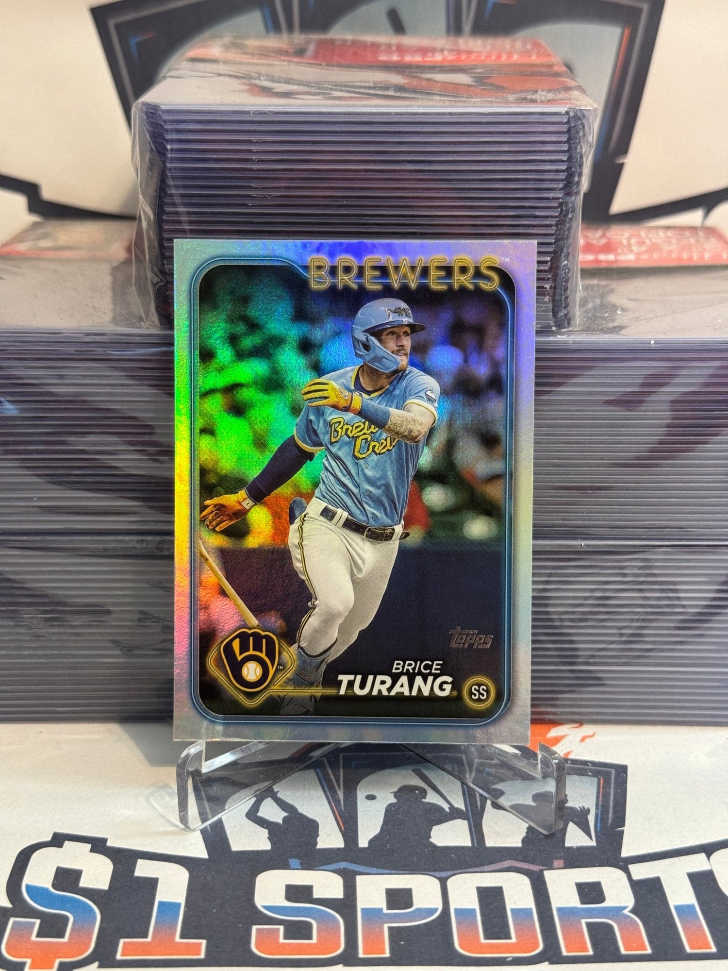 2024 Topps (Rainbow) Brice Turang #570