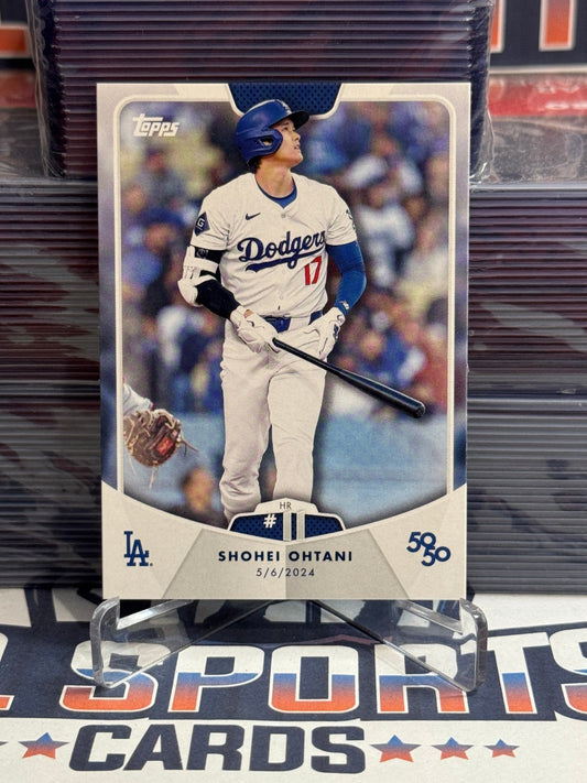 2024 Topps Shohei Ohtani 50/50 Celebration #18