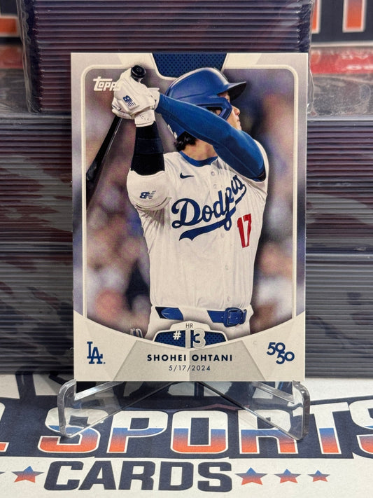 2024 Topps Shohei Ohtani 50/50 Celebration #24