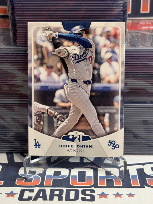 2024 Topps Shohei Ohtani 50/50 Celebration #37