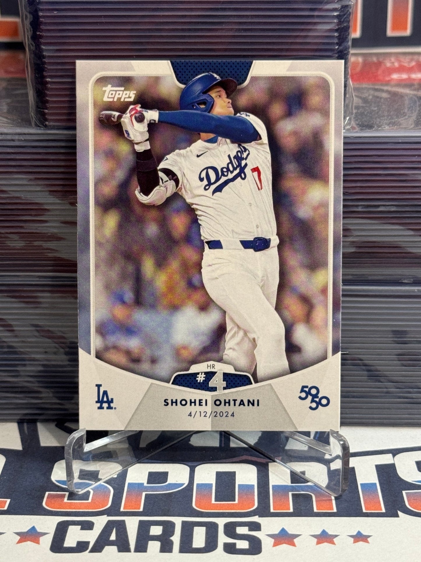 2024 Topps Shohei Ohtani 50/50 Celebration #5