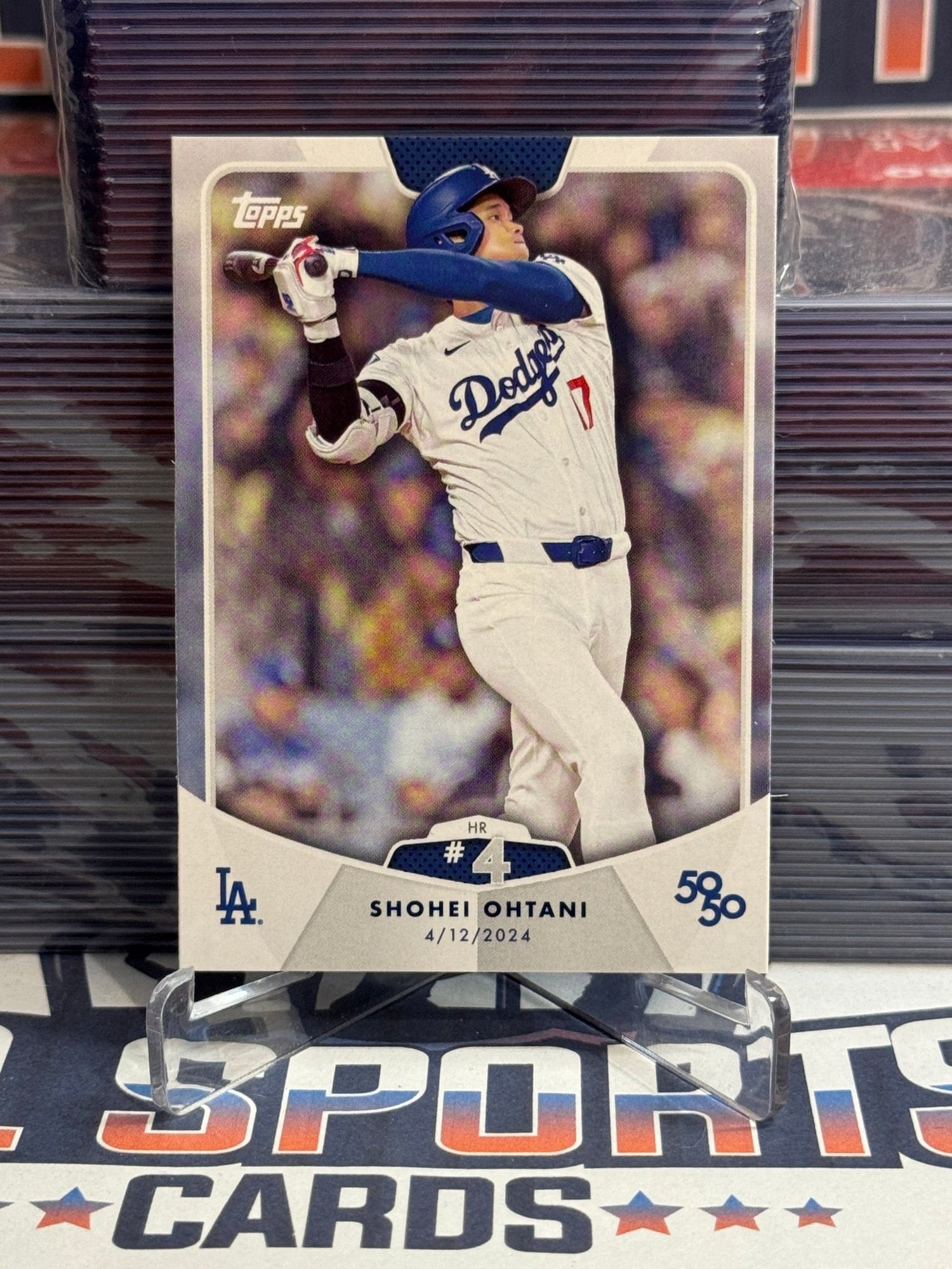 2024 Topps Shohei Ohtani 50/50 Celebration #5