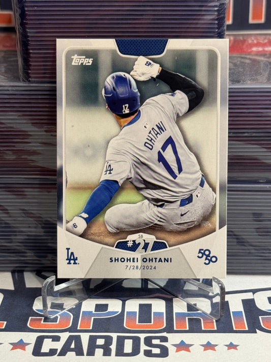 2024 Topps Shohei Ohtani 50/50 Celebration #59