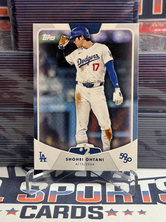 2024 Topps Shohei Ohtani 50/50 Celebration #6