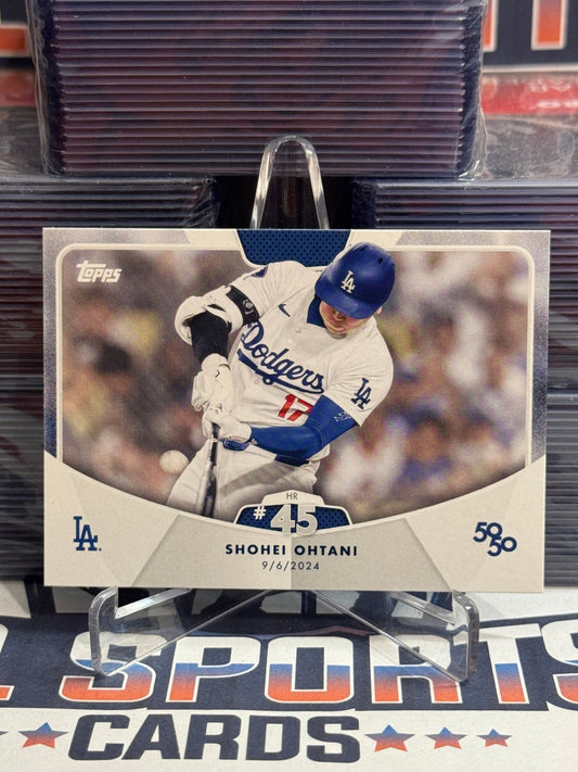 2024 Topps Shohei Ohtani 50/50 Celebration #91