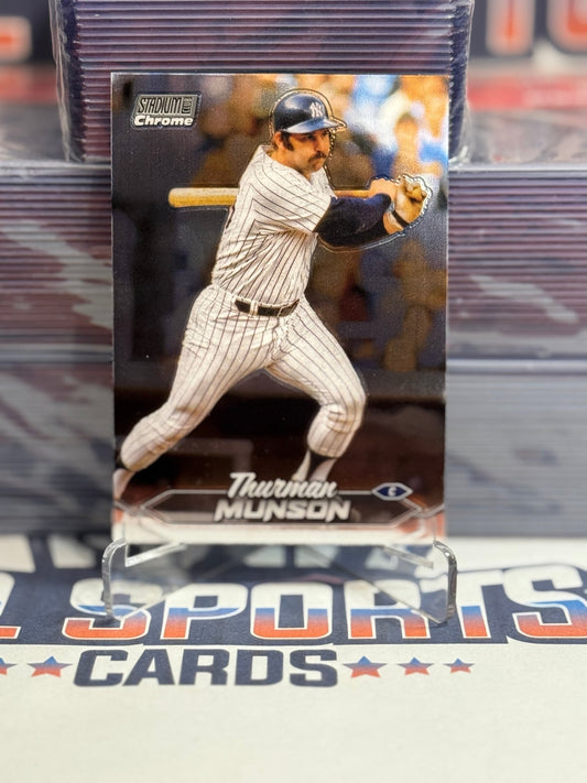 2024 Topps Stadium Club Chome Thurman Munson #157