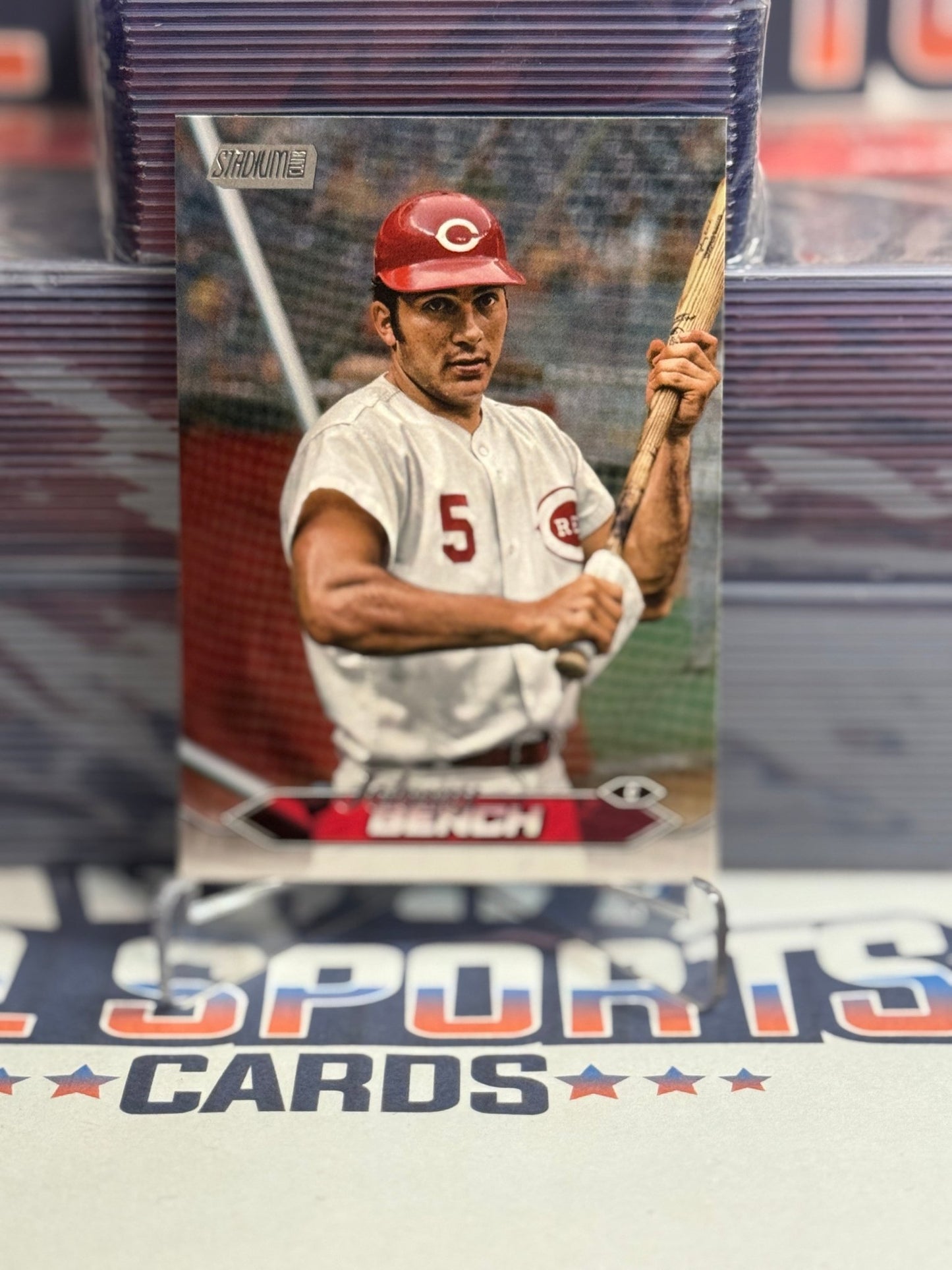 2024 Topps Stadium Club Johnny Bench #75