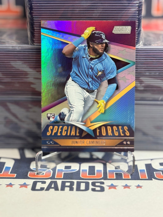 2024 Topps Stadium Club (Special Forces) Junior Caminero Rookie #SF - 22