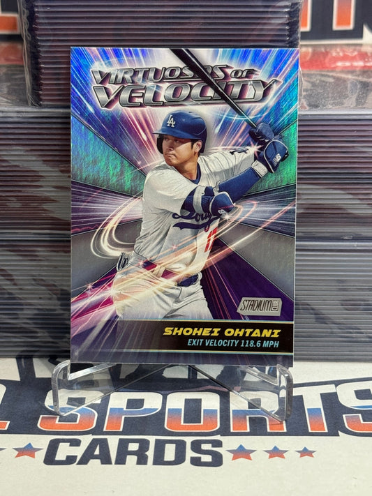 2024 Topps Stadium Club (Virtuosos of Velocity) Shohei Ohtani #VV - 5