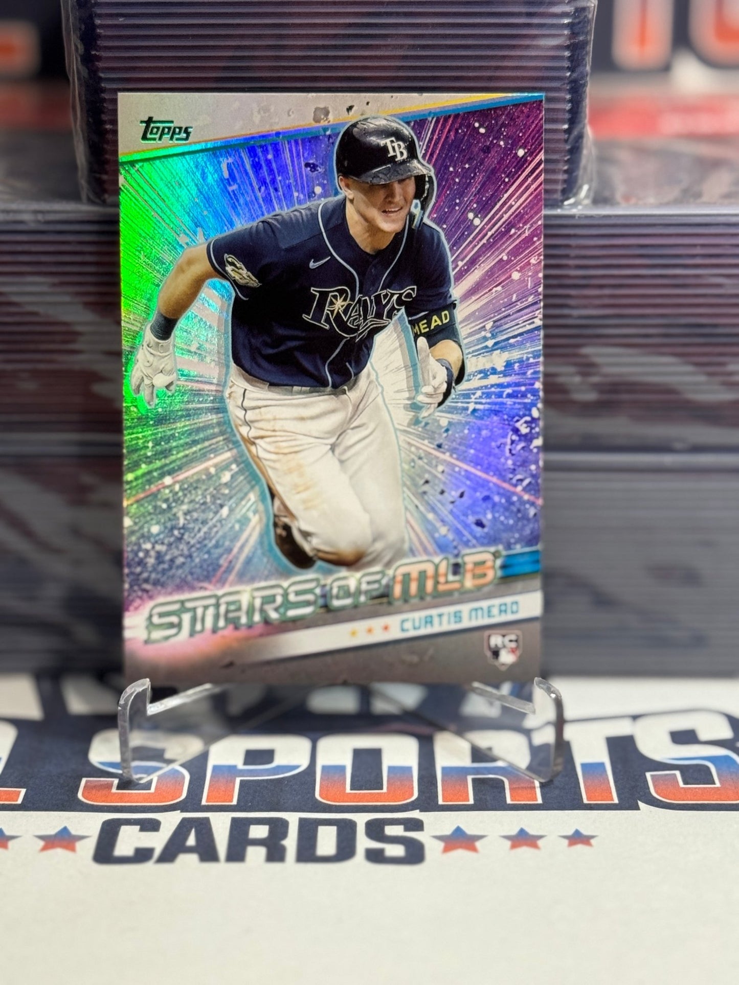 2024 Topps (Stars of MLB) Curtis Mead Rookie ##SMLB - 72