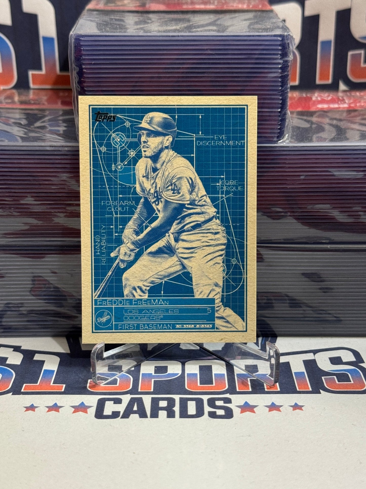 2024 Topps (Superstar Blueprint) Freddie Freeman #SB - 12