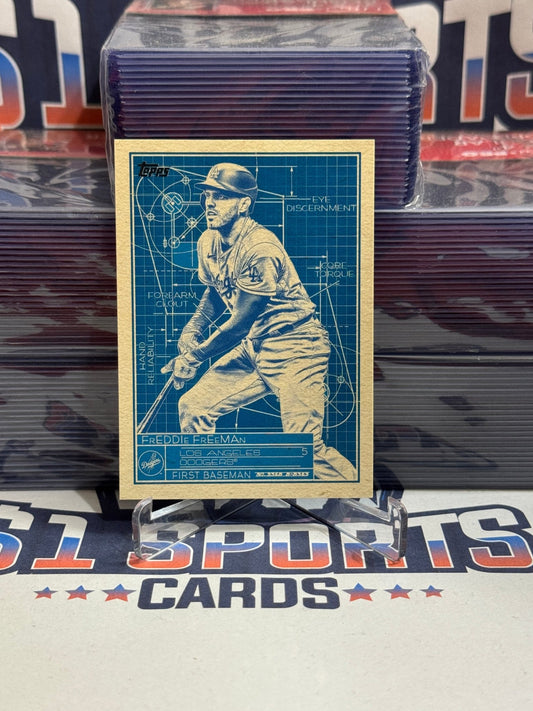 2024 Topps (Superstar Blueprint) Freddie Freeman #SB - 12