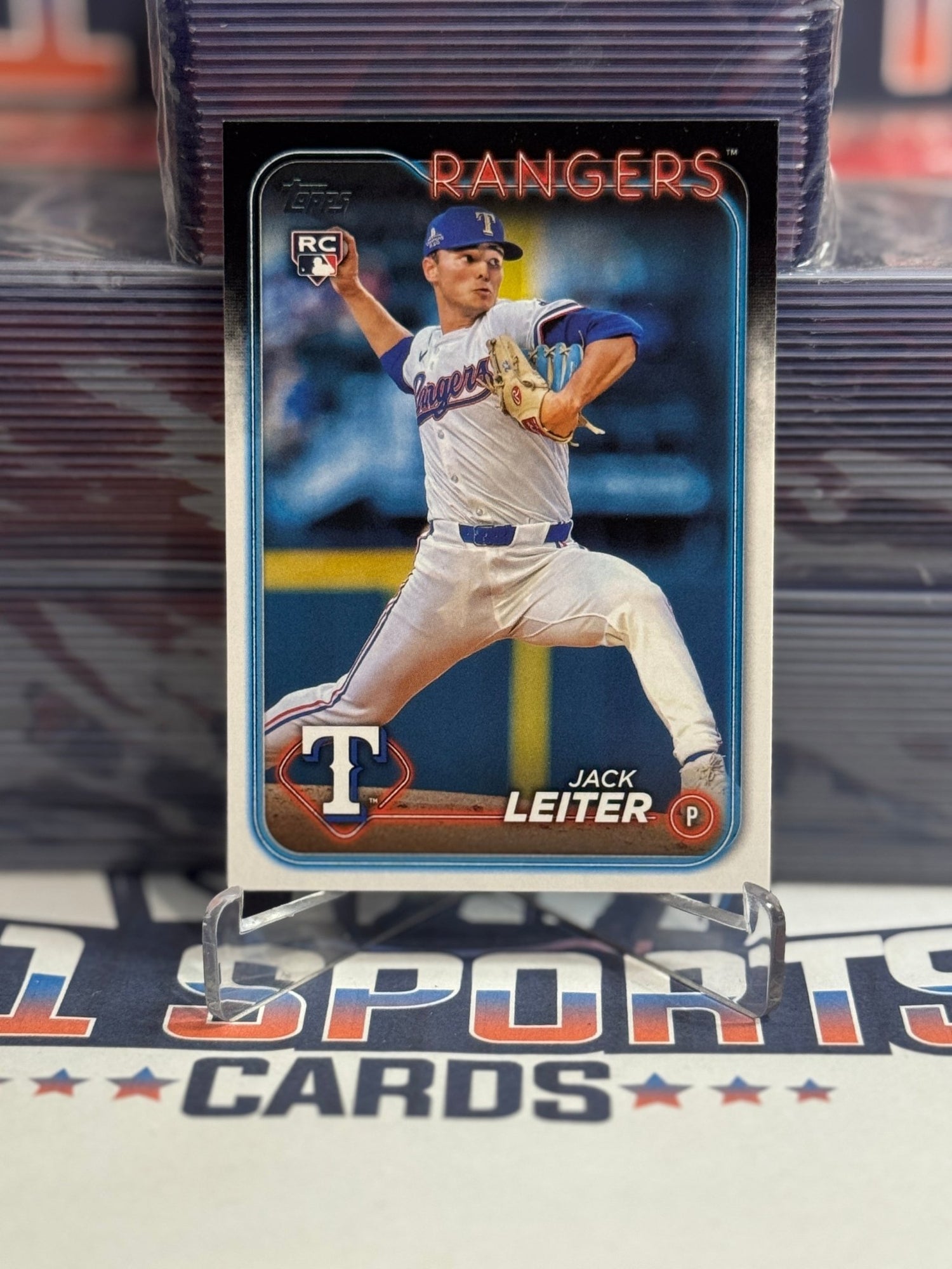 2024 Topps Update Jack Leiter Rookie #US156