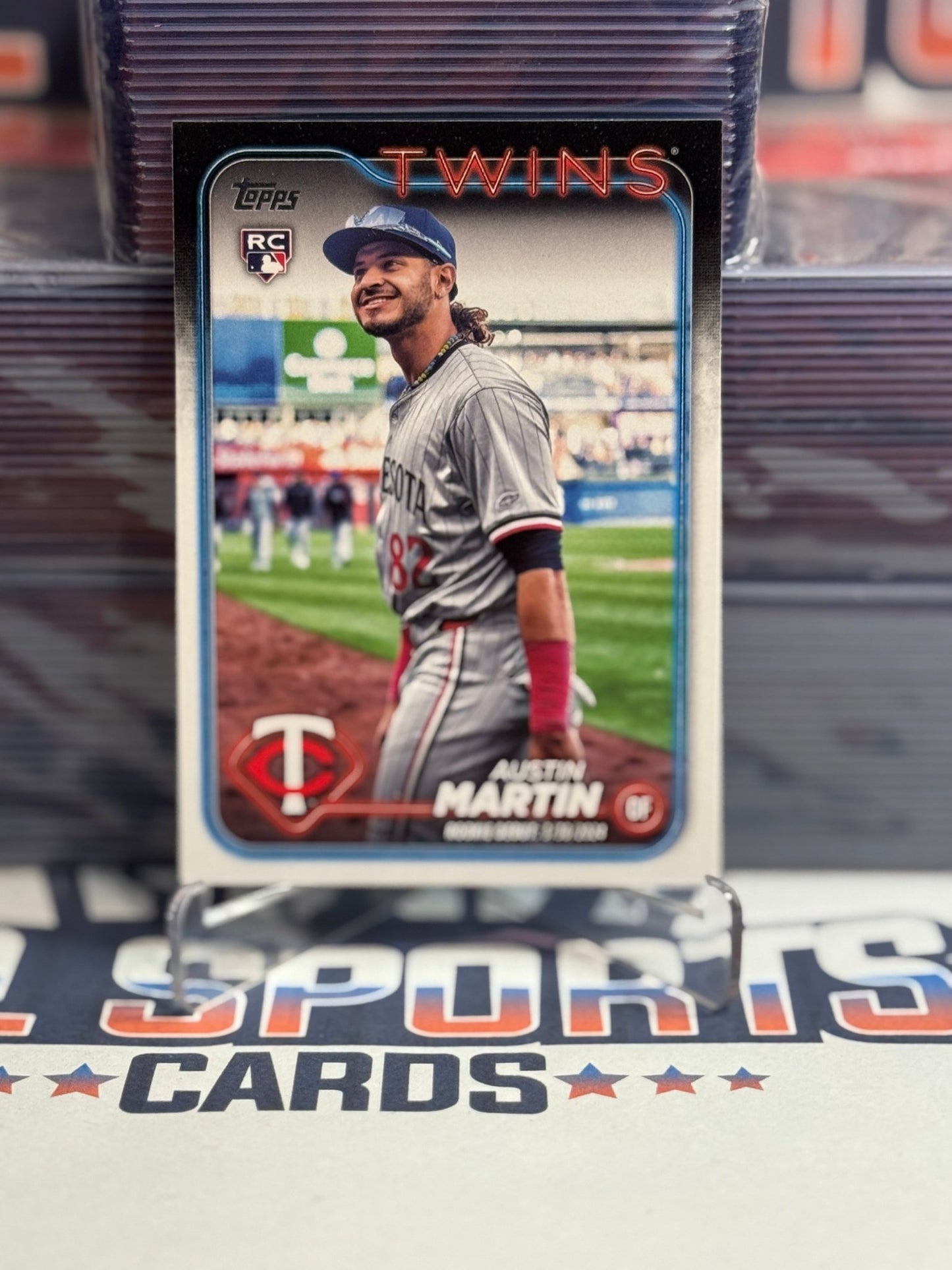 2024 Topps Update (MLB Debut) Austin Martin Rookie #US114