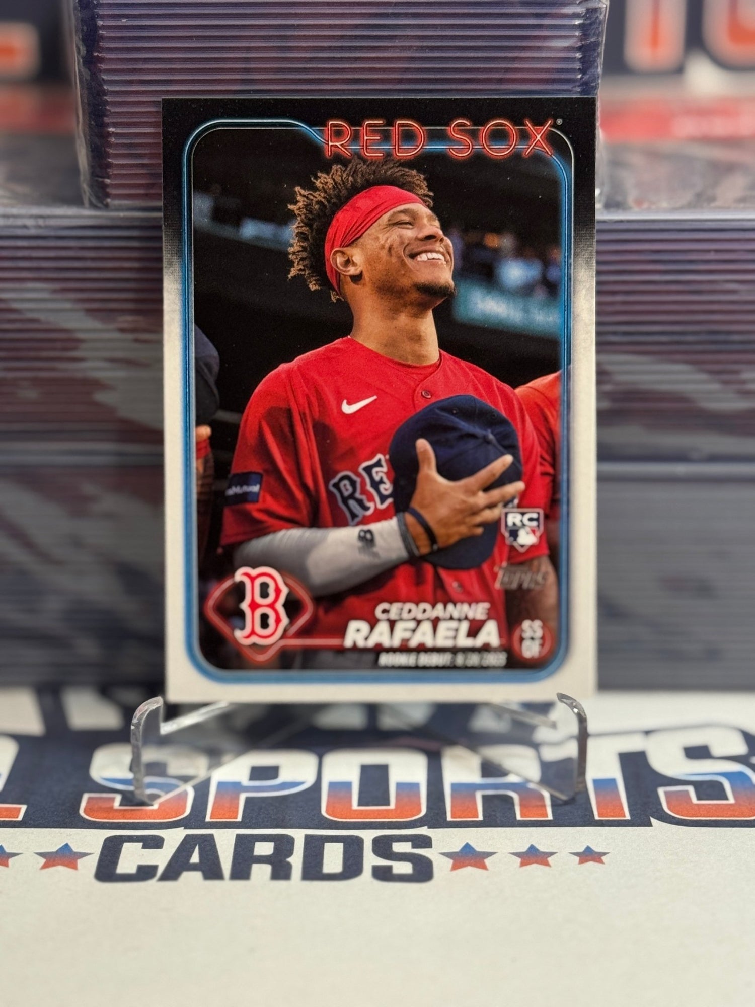 2024 Topps Update (MLB Debut) Ceddanne Rafaela Rookie #US110