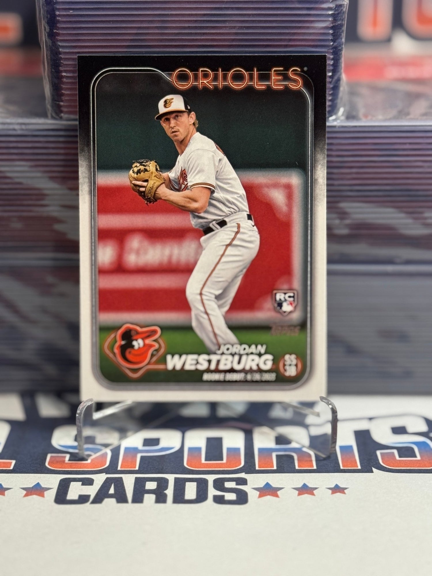 2024 Topps Update (MLB Debut) Jordan Westburg Rookie #US125