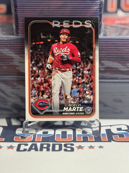 2024 Topps Update (MLB Debut) Noelvi Marte Rookie #US187