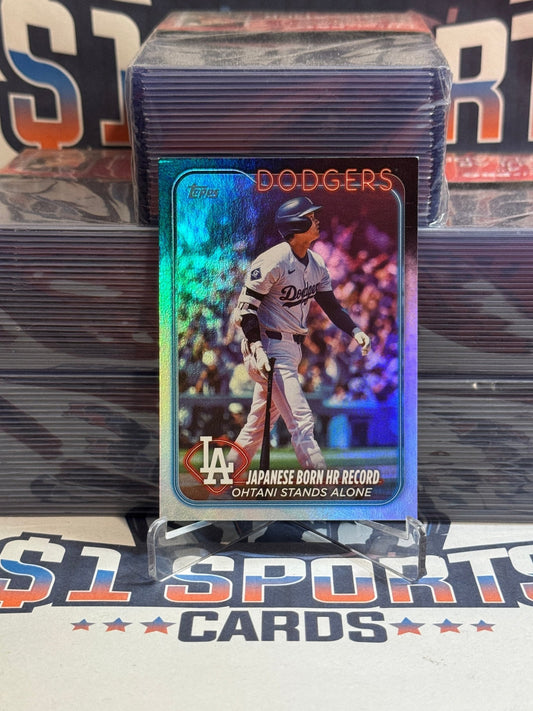 2024 Topps Update (Rainbow, Japanese Born HR Leader) Shohei Ohtani US123