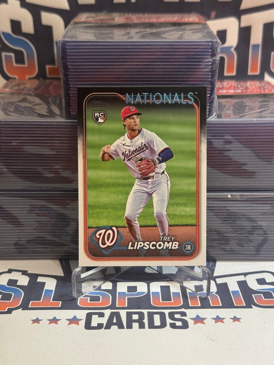 2024 Topps Update Trey Lipscomb Rookie US143