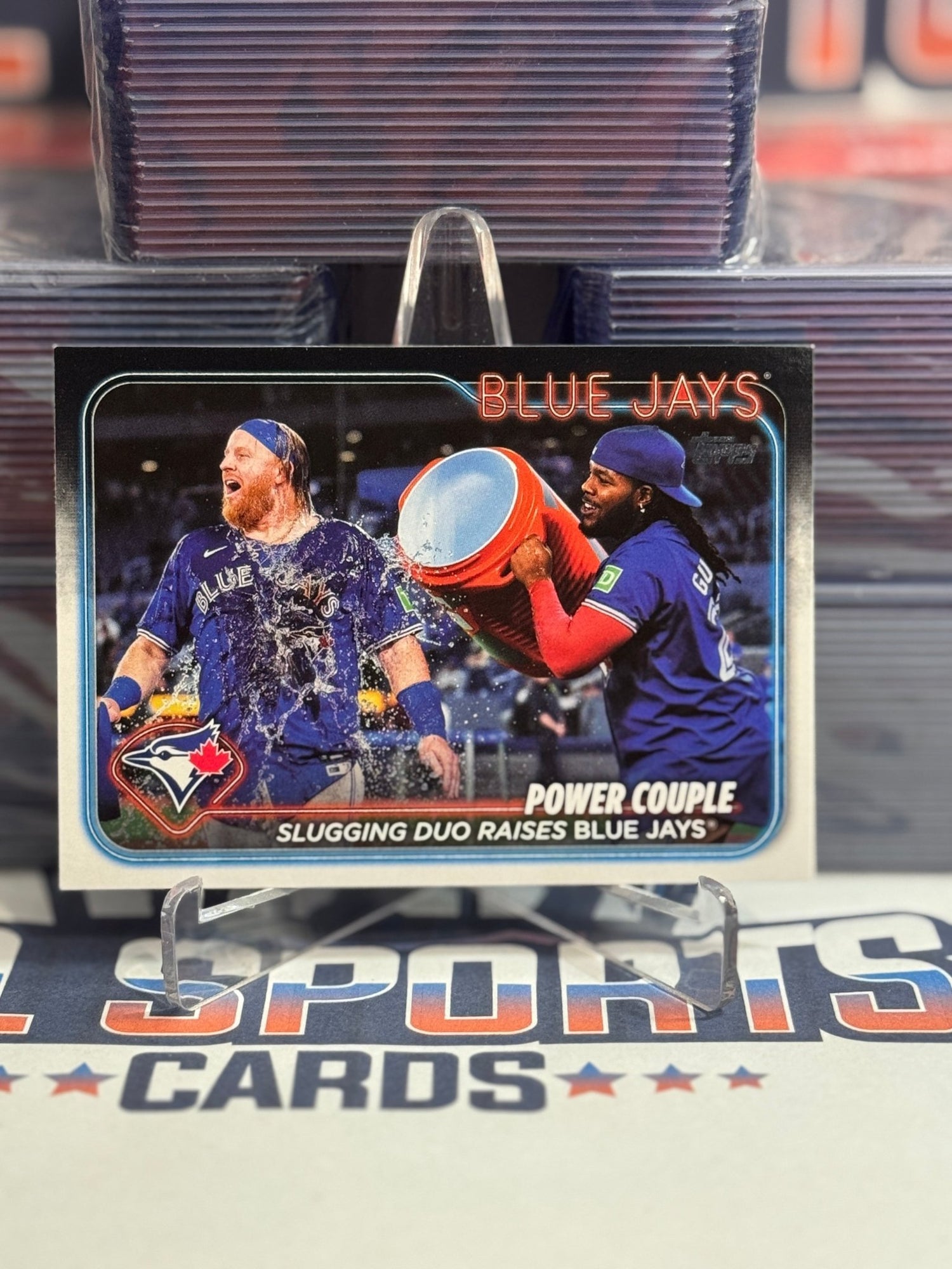 2024 Topps Update (Veteran Combos) Vladimir Guerrero Jr. & Justin Turner #US63