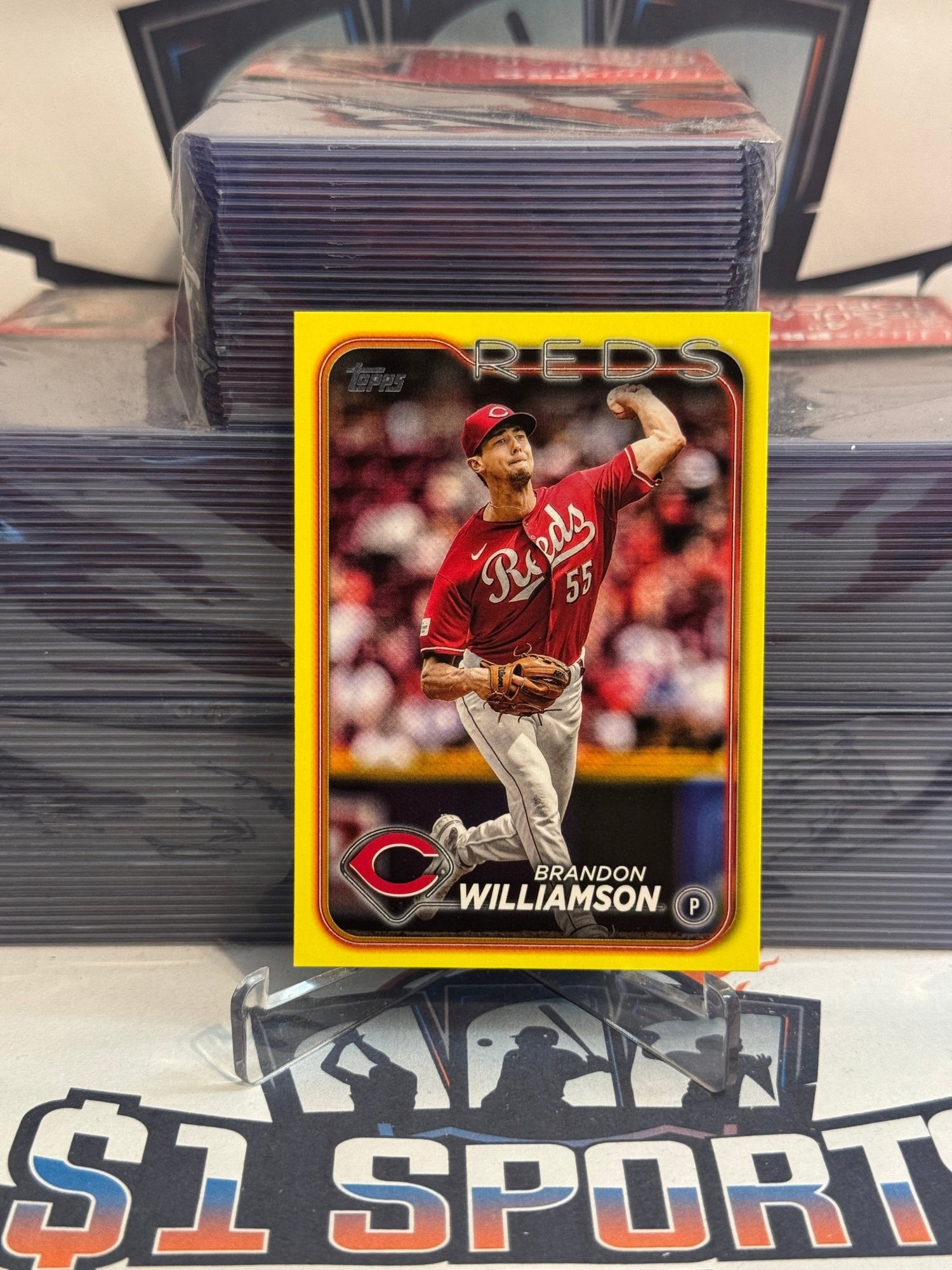 2024 Topps (Yellow) Brandon Williamson #522