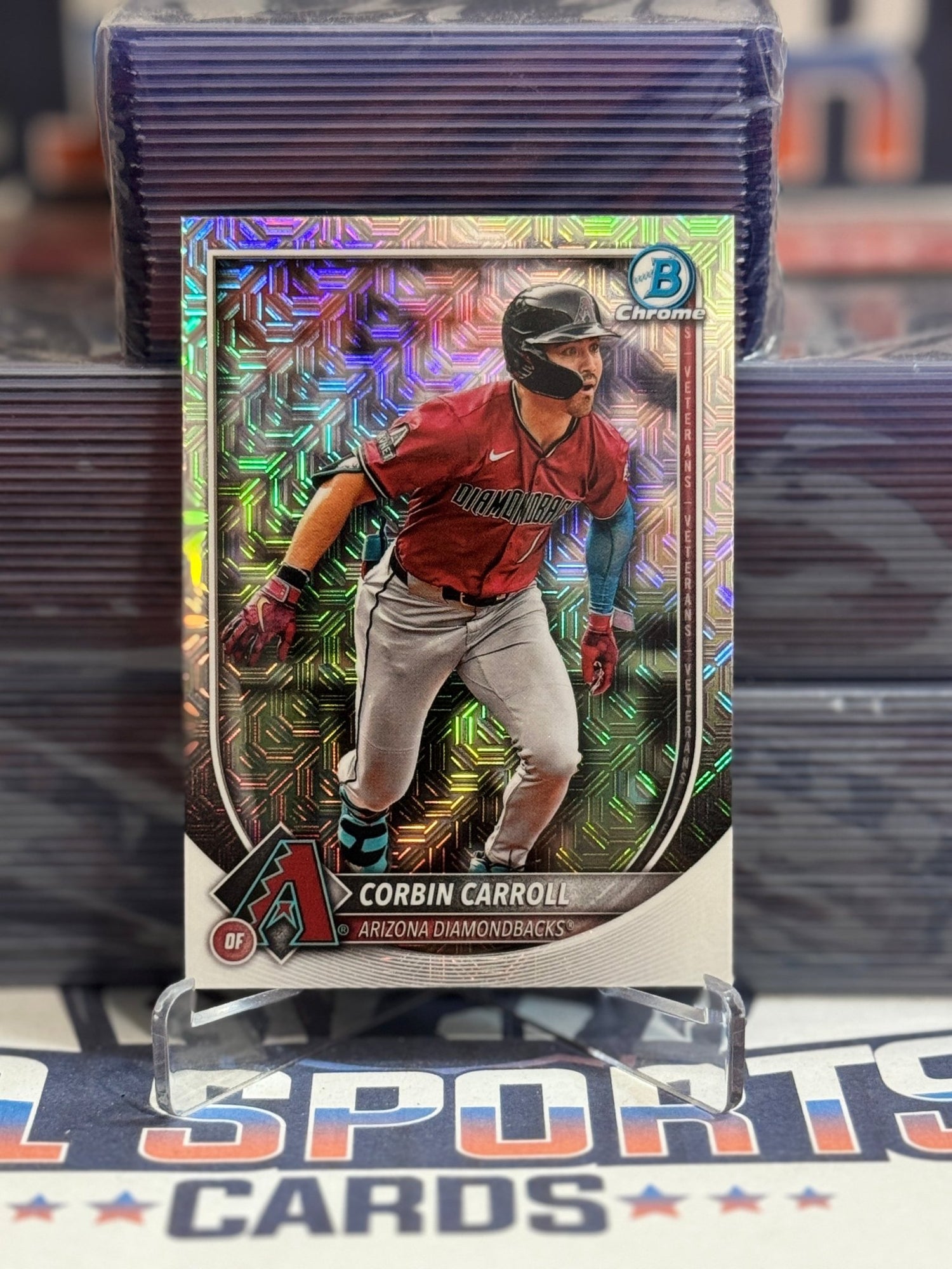 2025 Bowman Chrome (Mega Refractor) Corbin Carroll 95