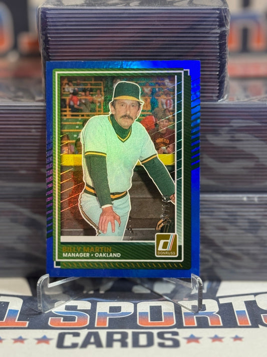 2025 Donruss (Blue Foil 129/149) Billy Martin 68
