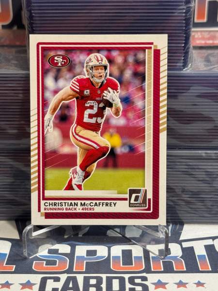 2025 Donruss Christian McCaffrey #161