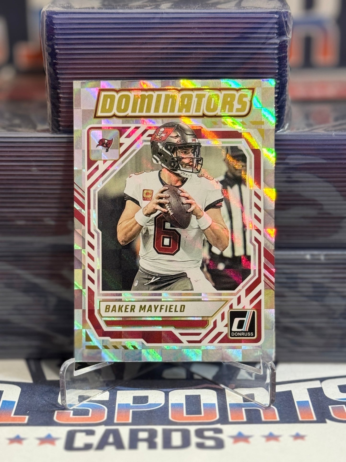 2025 Donruss (Dominators) Baker Mayfield DOM - BMD