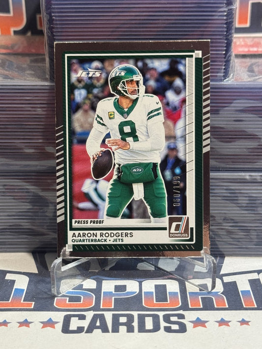 2025 Donruss (Foil 60/199) Aaron Rodgers 97
